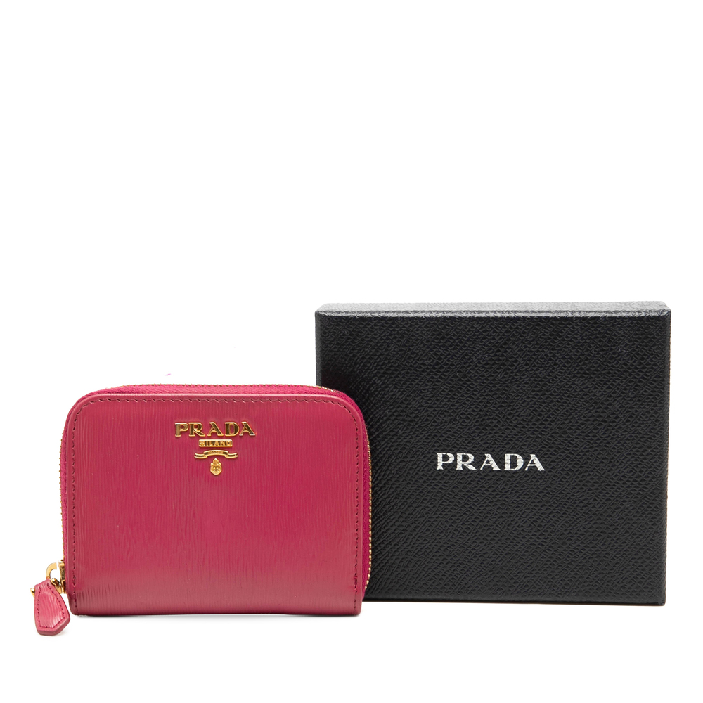 Pre-Loved Prada Vitello Move Coin Pouch - Picture 7 of 7